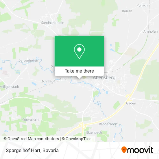 Карта Spargelhof Hart