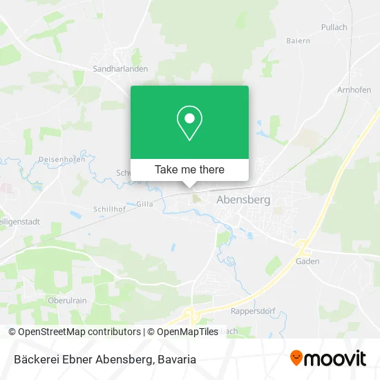 Карта Bäckerei Ebner Abensberg