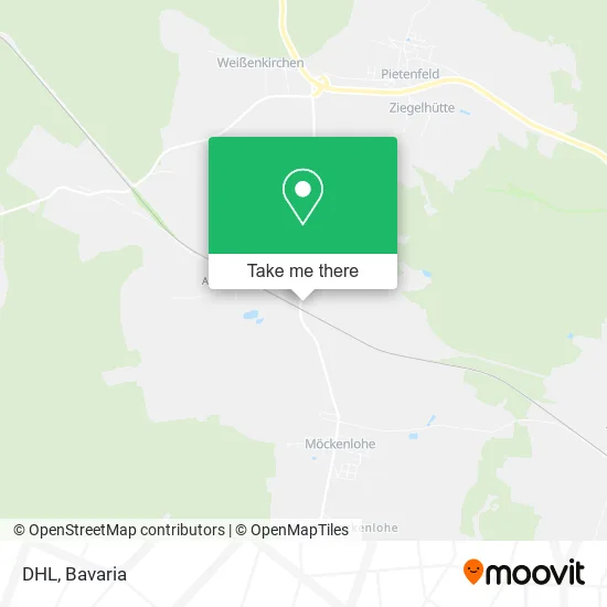 Карта DHL