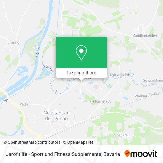 Jarofitlife - Sport und Fitness Supplements map