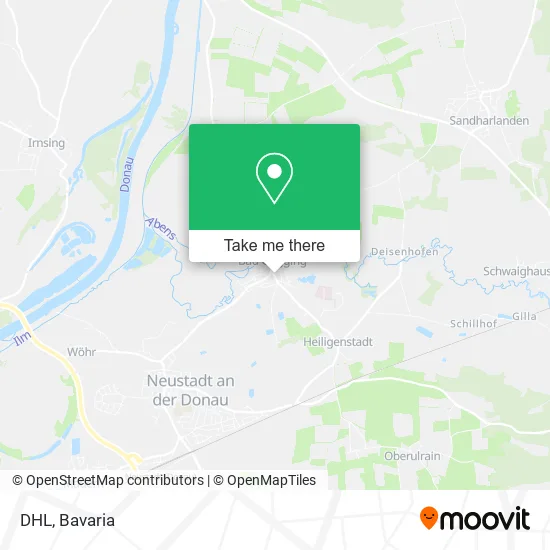 Карта DHL