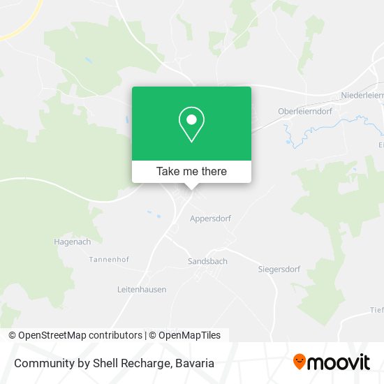 Community by Shell Recharge map