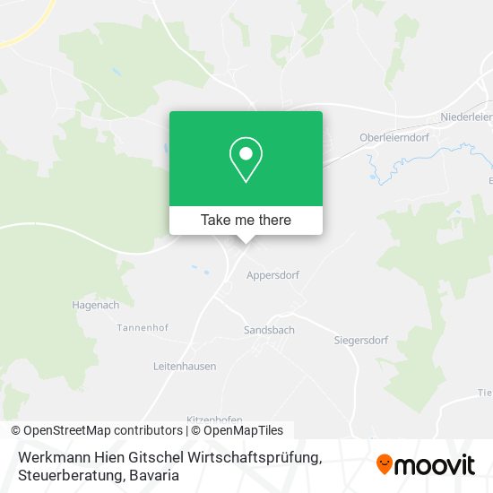 Werkmann Hien Gitschel Wirtschaftsprüfung, Steuerberatung map