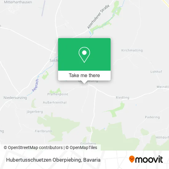 Карта Hubertusschuetzen Oberpiebing