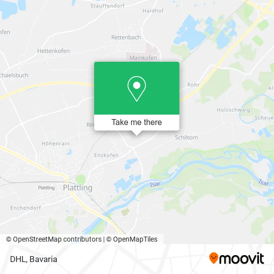 Карта DHL