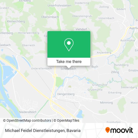 Michael Feidel Dienstleistungen map