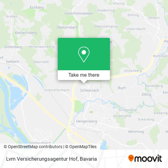 Lvm Versicherungsagentur Hof map