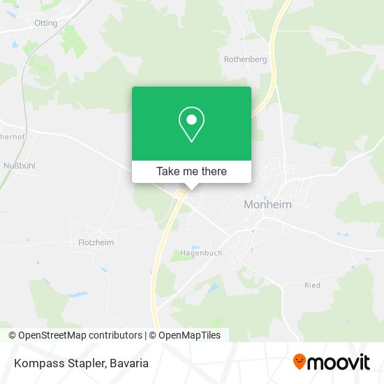 Kompass Stapler map