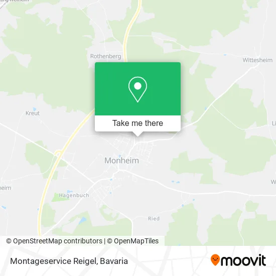 Карта Montageservice Reigel