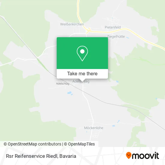 Карта Rsr Reifenservice Riedl
