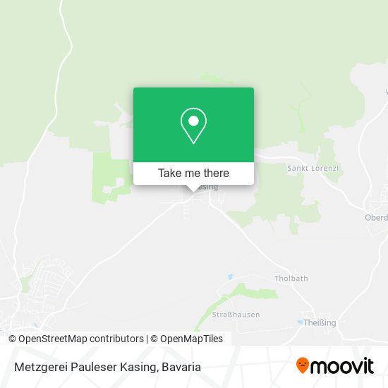 Metzgerei Pauleser Kasing map