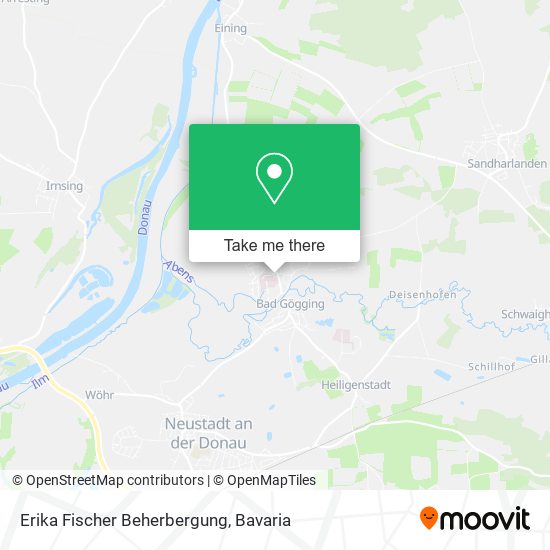 Erika Fischer Beherbergung map
