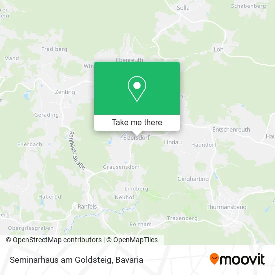 Карта Seminarhaus am Goldsteig