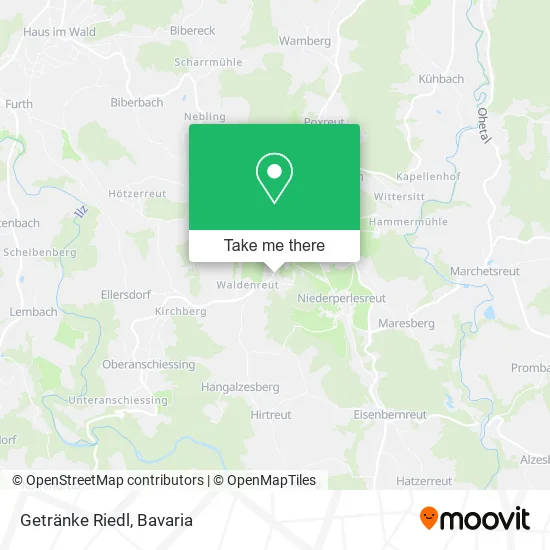 Карта Getränke Riedl