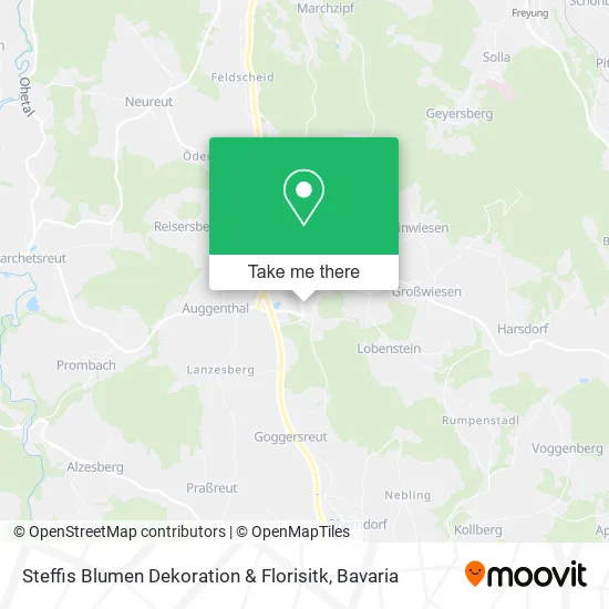 Карта Steffis Blumen Dekoration & Florisitk