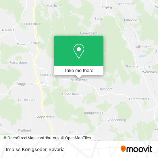 Карта Imbiss Königseder