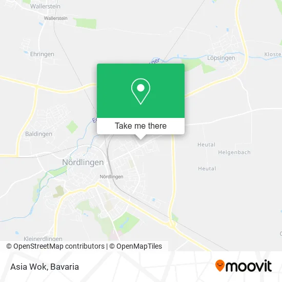 Карта Asia Wok