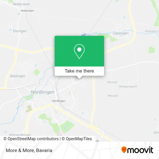 More & More map