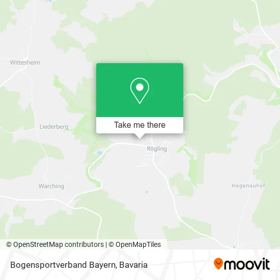 Карта Bogensportverband Bayern