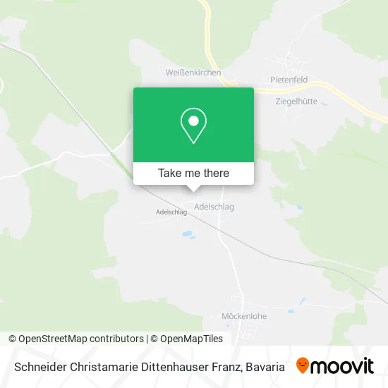 Карта Schneider Christamarie Dittenhauser Franz