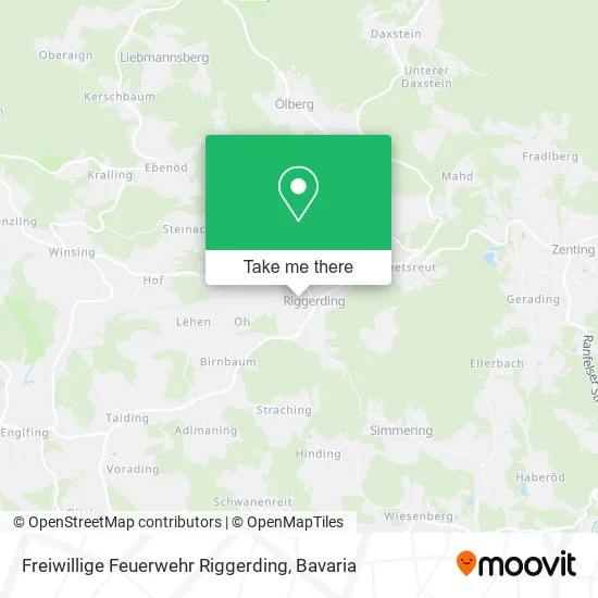 Карта Freiwillige Feuerwehr Riggerding