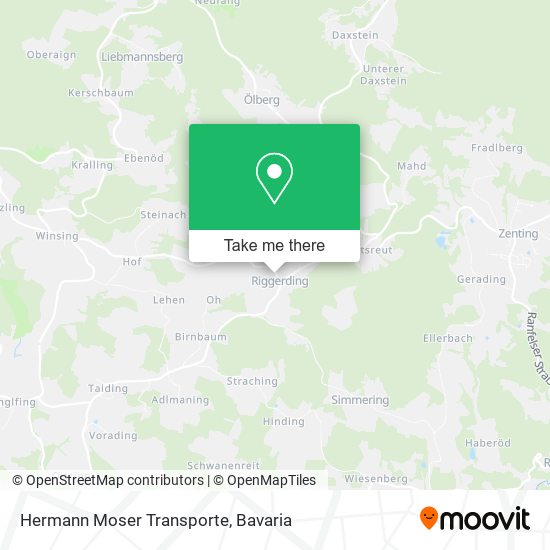 Hermann Moser Transporte map