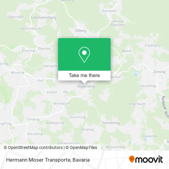 Карта Hermann Moser Transporte