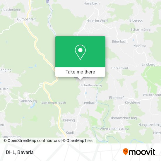 Карта DHL