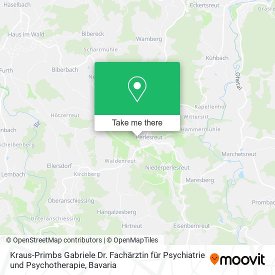 Kraus-Primbs Gabriele Dr. Fachärztin für Psychiatrie und Psychotherapie map