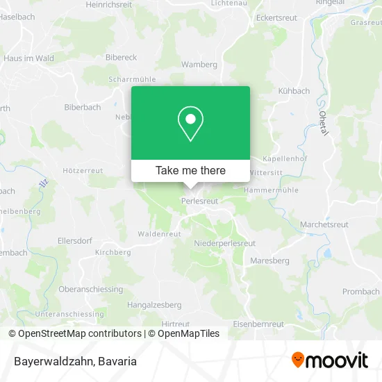 Карта Bayerwaldzahn