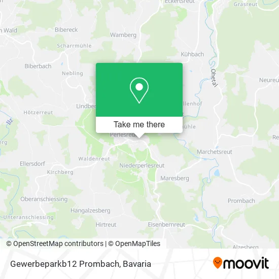 Карта Gewerbeparkb12 Prombach