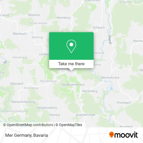Карта Mer Germany