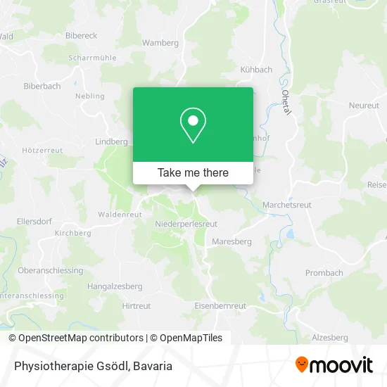 Карта Physiotherapie Gsödl