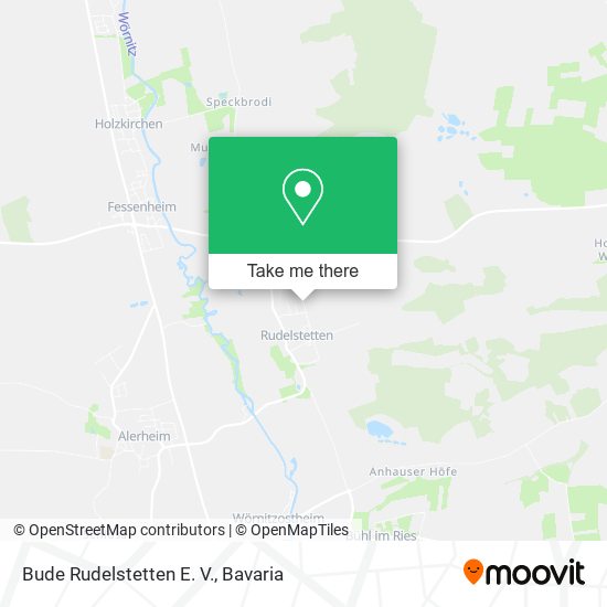 Bude Rudelstetten E. V. map