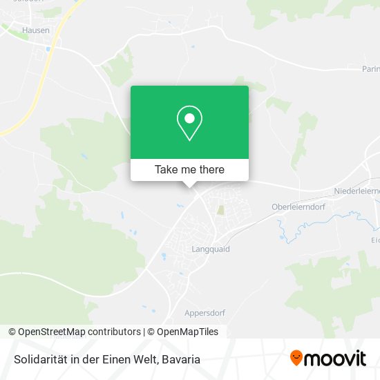 Solidarität in der Einen Welt map