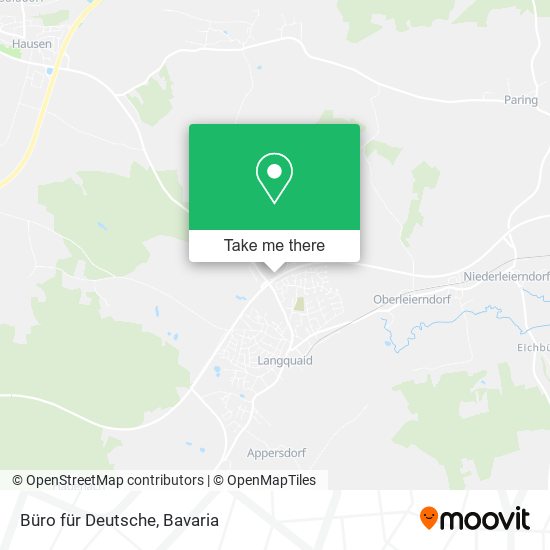 Büro für Deutsche map