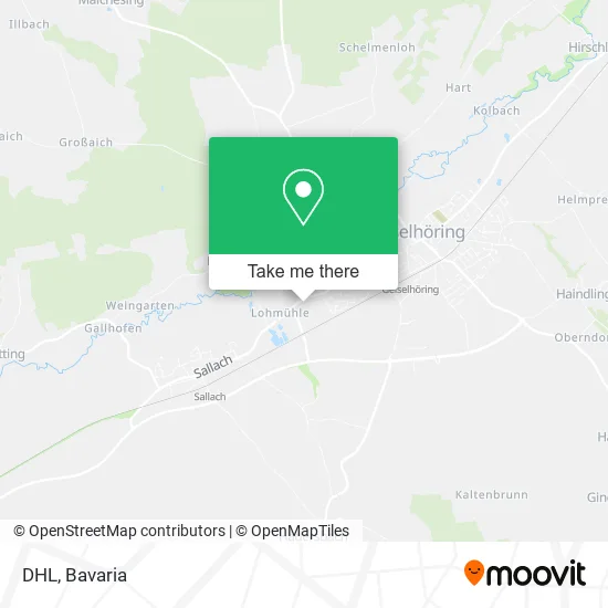 Карта DHL