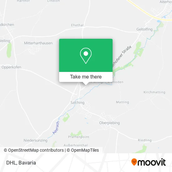 Карта DHL
