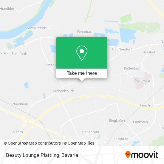 Beauty Lounge Plattling map