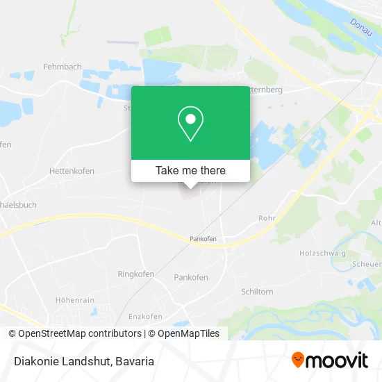 Diakonie Landshut map