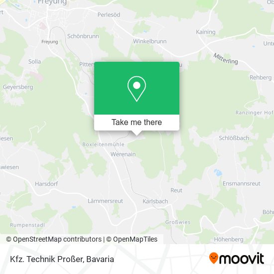 Kfz. Technik Proßer map