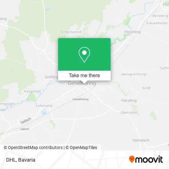 Карта DHL