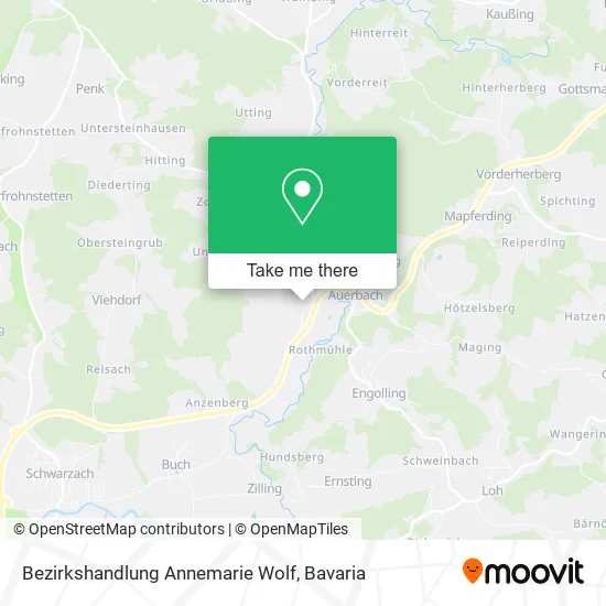 Bezirkshandlung Annemarie Wolf map