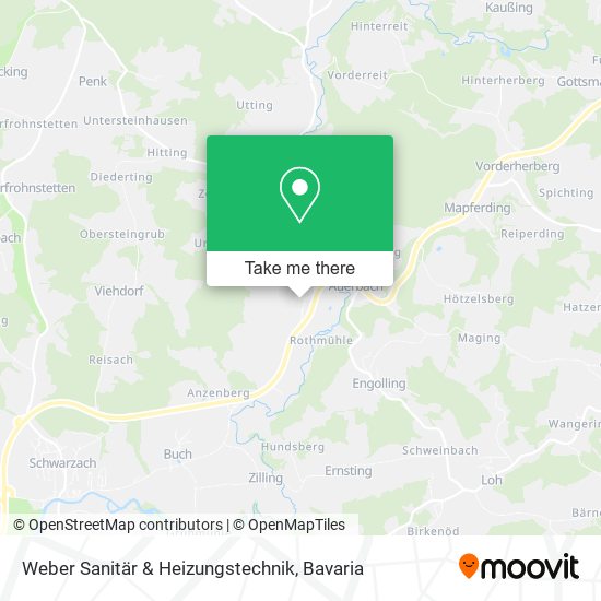 Weber Sanitär & Heizungstechnik map
