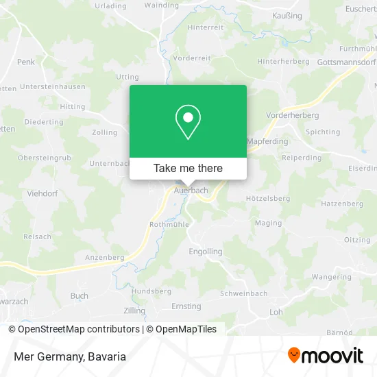 Карта Mer Germany
