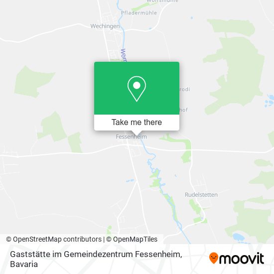 Gaststätte im Gemeindezentrum Fessenheim map