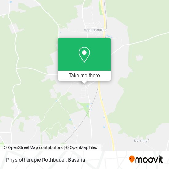 Physiotherapie Rothbauer map