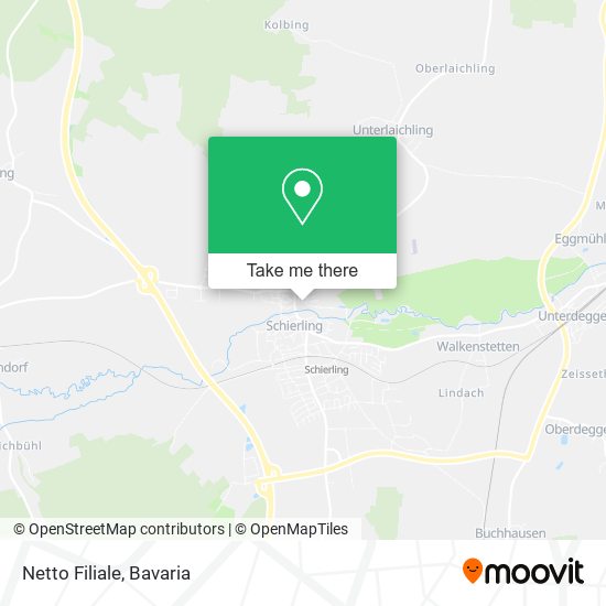 Карта Netto Filiale