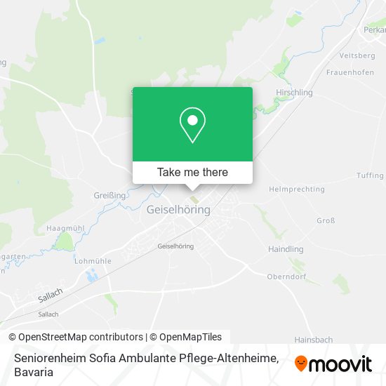 Seniorenheim Sofia Ambulante Pflege-Altenheime map