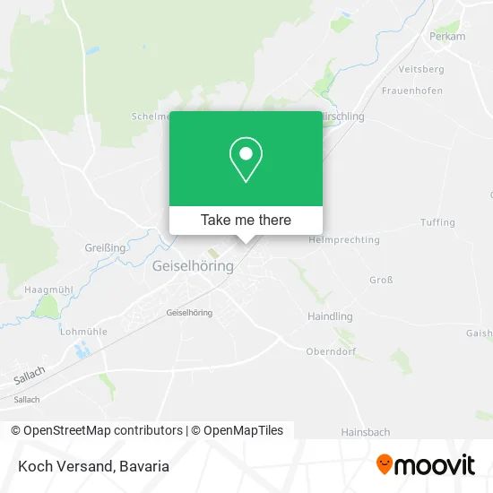 Карта Koch Versand
